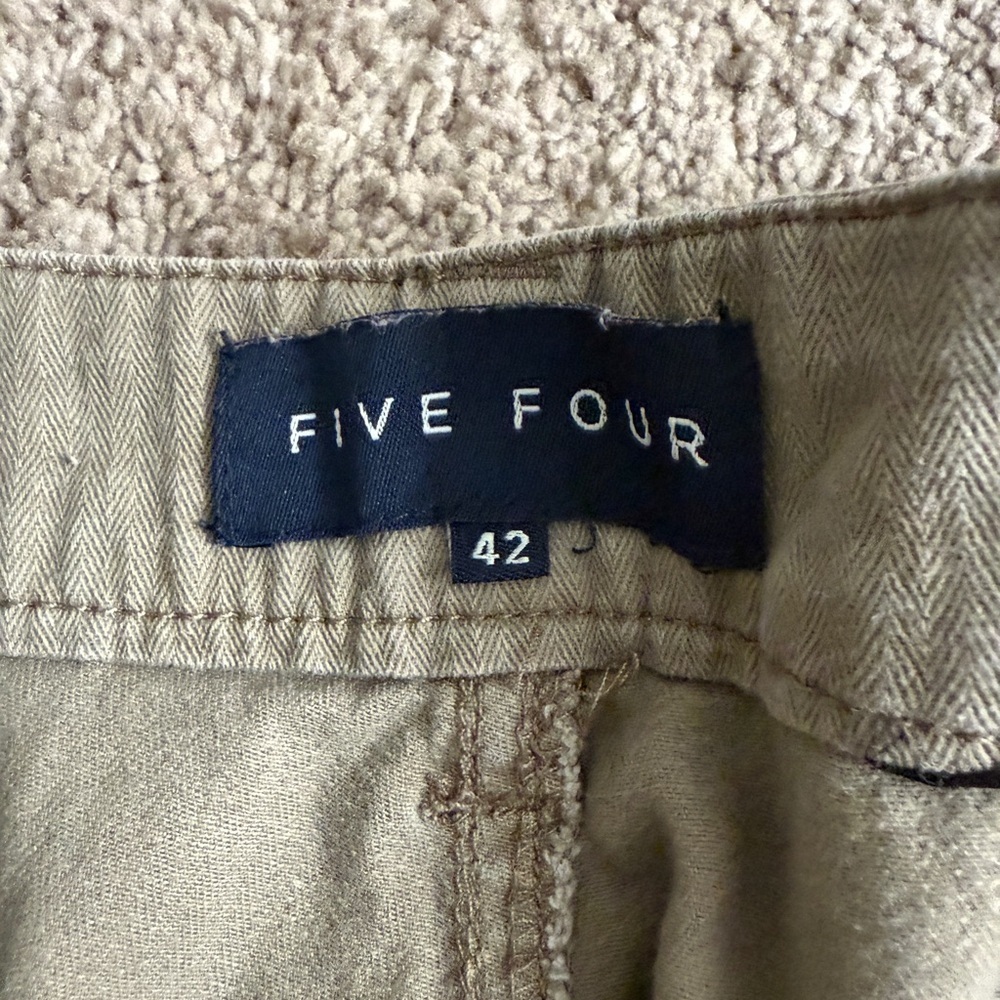 Five Four Men's Cargo Shorts in Tan - Picture 2 of 4